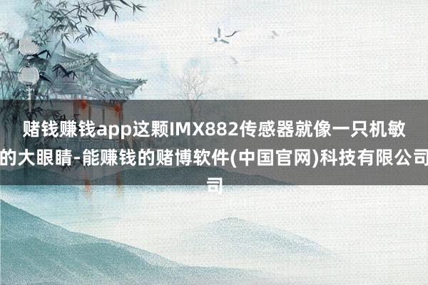 赌钱赚钱app这颗IMX882传感器就像一只机敏的大眼睛-能赚钱的赌博软件(中国官网)科技有限公司